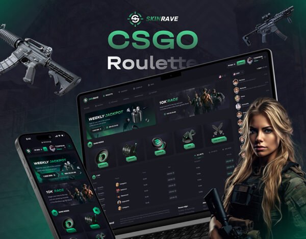 Skinrave – CSGO Roulett Gambling Site