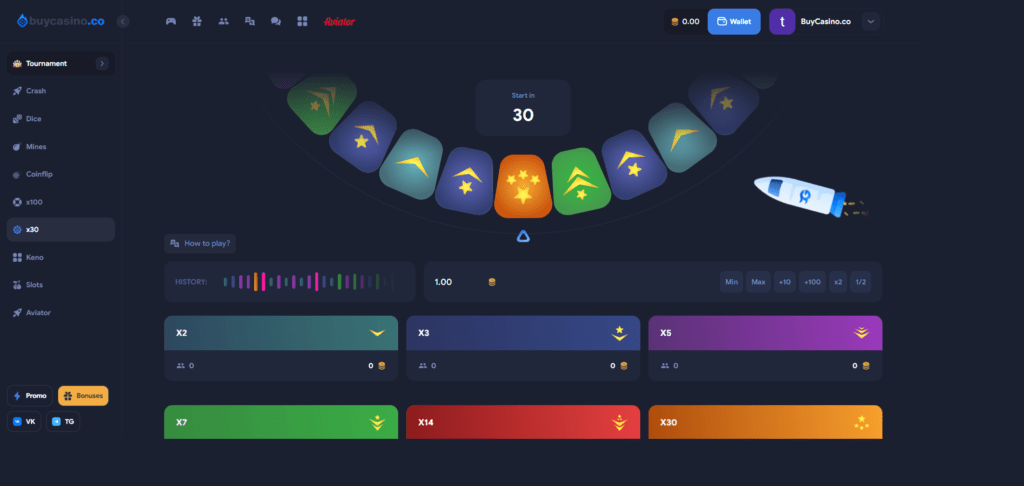 x30 from GOLDEN-X, the Best Online Casino for Sale